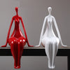 Abstract Female Resin Sculpture