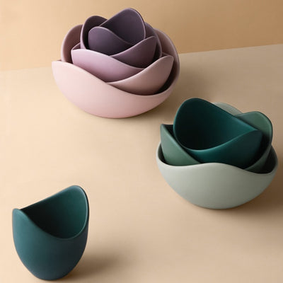 Zen Lotus Ceramic Bowl Set