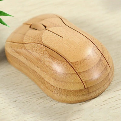 Wireless Optical Bamboo Mouse