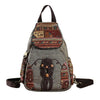 Embroidered Ethnic Backpack