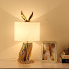 Golden Rabbit Lamp