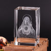 Virgin Mary 3D Crystal Decor Piece