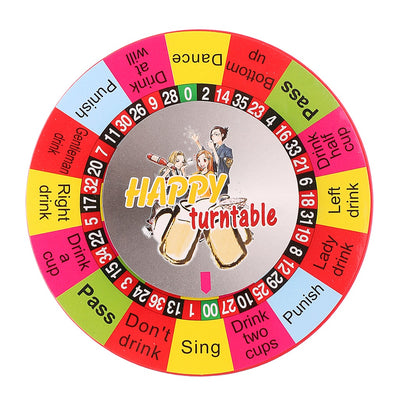 Adult Novelty Drinking Wheel Game