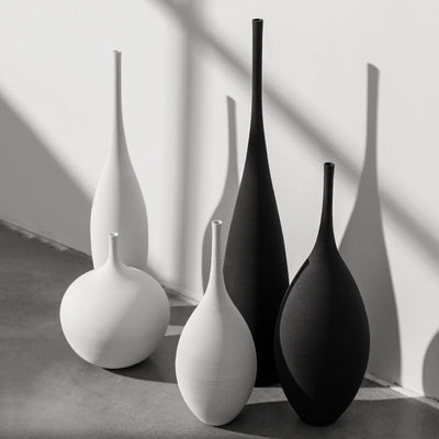 Minimalist Zen Ceramic Vase