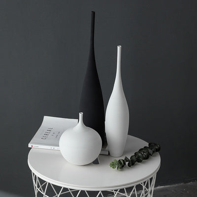 Minimalist Zen Ceramic Vase
