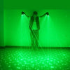 2 in 1 Green Laser Party Gloves