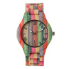 Candy Colors All-Wood Wrist Watch