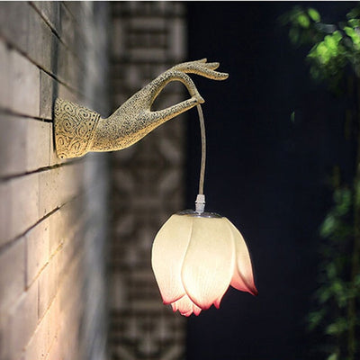 Teahouse Lotus Wall Lamp