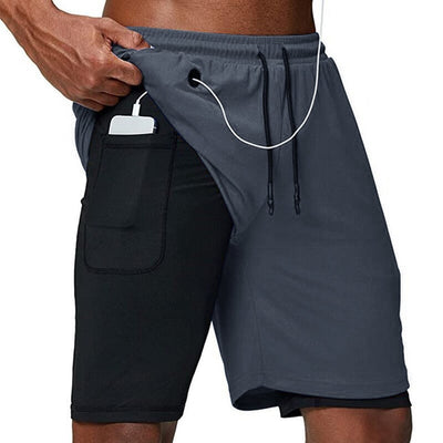 Men's Double Deck Workout Shorts