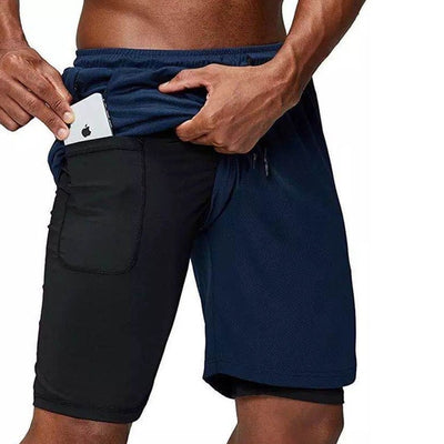 Men's Double Deck Workout Shorts