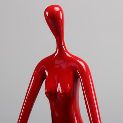 Abstract Female Resin Sculpture