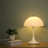 White Mushroom Minimalist Table Lamp