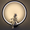 Abstract Baby Angel Lamp