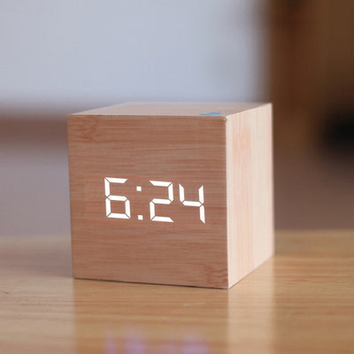 Glo Cube Minimalist Alarm Clock