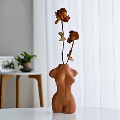 Classic Female Human Body Vase