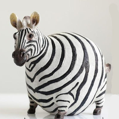 Rollin' Zebra Figurine