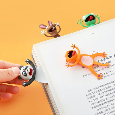 Ouchie! Cartoon Animal Bookmarks