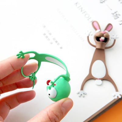 Ouchie! Cartoon Animal Bookmarks