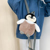Cute Penguin Plush Backpack