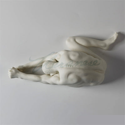 Alpha Ceramic Nude Male Sculpture