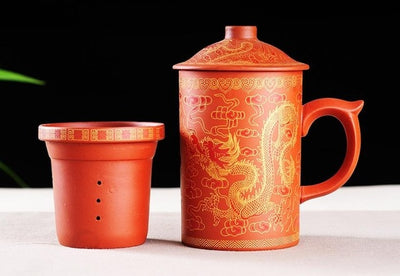 Handmade East-Asian Clay Tea Drinkware