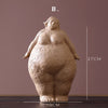 Nude Big Beautiful Woman Figurine