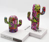Colorful Contemporary Graffiti Cactus Figurine