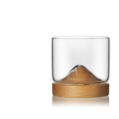 Wooden Landscapes Whiskey Glass