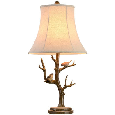 Birds at Home Classical Table Lamp