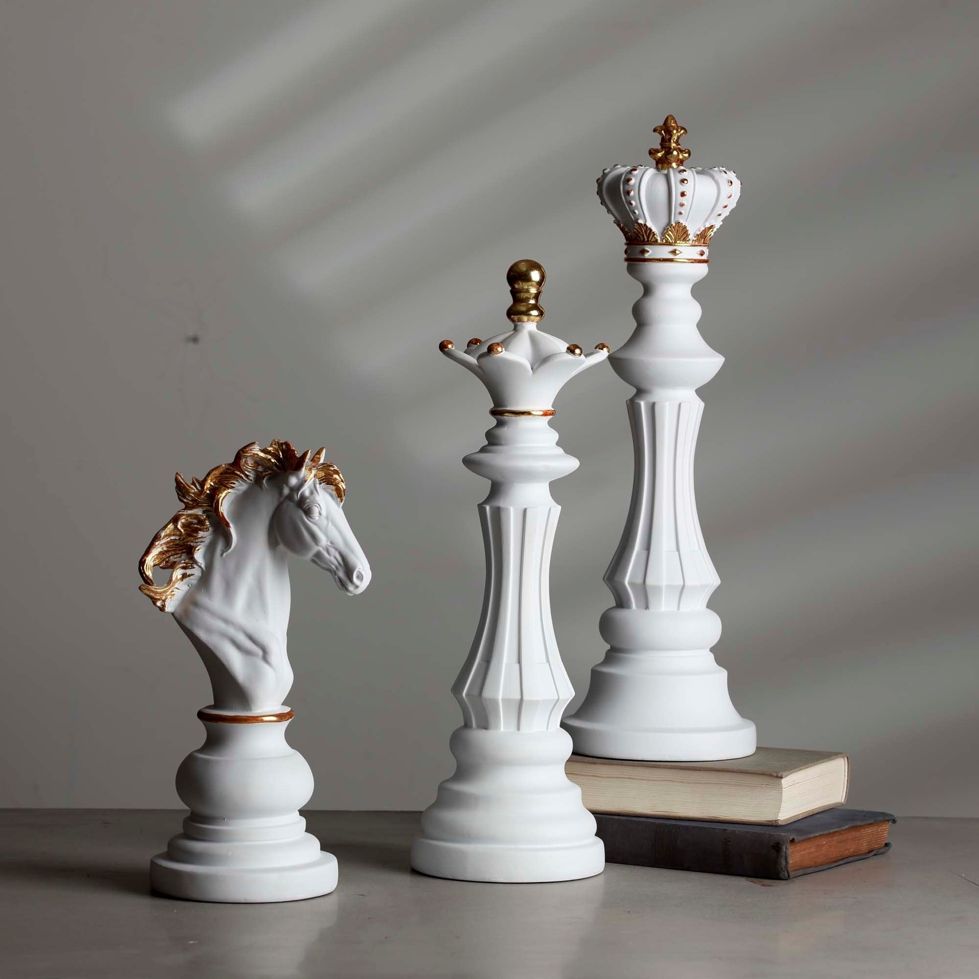 Matte Black Pawn Chess Piece Ornament – Chic Interiors