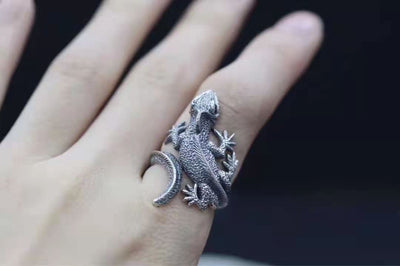 Men's Mystic Lizard Ring