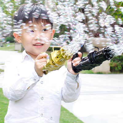 Automatic Kid's Gatling Bubble Gun