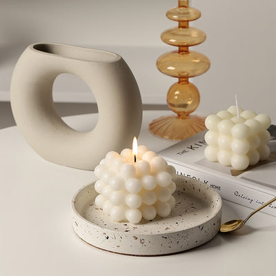Nordic Bubble Cube Scented Candles