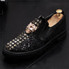 Men's Gold Loafers
