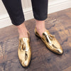 Men's Gold Oxford Shoes