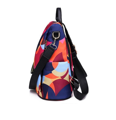 Colorful Women's Antitheft Backpack