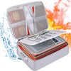 Waterproof Fireproof 3-layer Lockable Document Storage Box