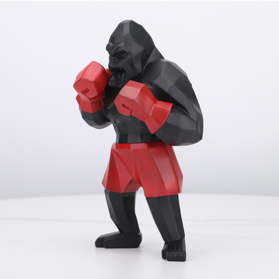 Gorilla Boxer Statue