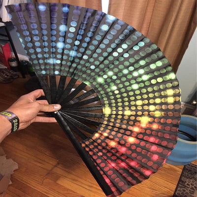 Colorful Foldable Hand Fan