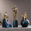 Abstract Meditation Decorative Figurines