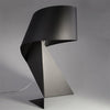 Minimalist Obsidian Metal Table Lamp